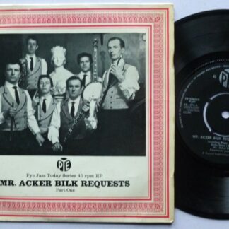Acker Bilk Mr Acker Bilk Requests Part One EP Pye NJE1070 EX/VG+ 1958 picture sleeve