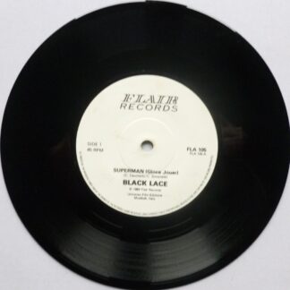 Black Lace Superman 7" Flair FLA105 EX 1983