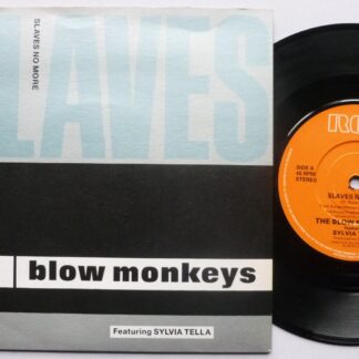 Blow Monkeys Slaves No More 7" RCA PB43201 EX/EX 1989 picture sleeve