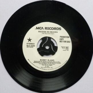 Bobby Bland Recess In Heaven 7" MCA MCA52085 EX 1982 US pressing - promo with date stamp on label