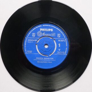 Brothers Four Beautiful Brown Eyes 7" Philips PB1072 EX 1960
