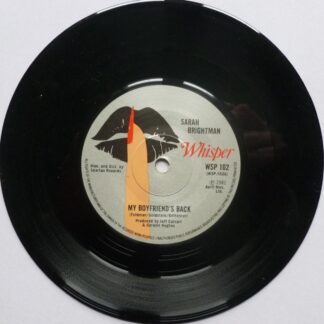 Sarah Brightman My Boyfriend's Back 7" Whisper WSP102 EX 1981