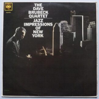 Dave Brubeck Jazz Impressions Of New York LP CBS ALD6671 EX/VG+ 1960s South African pressing