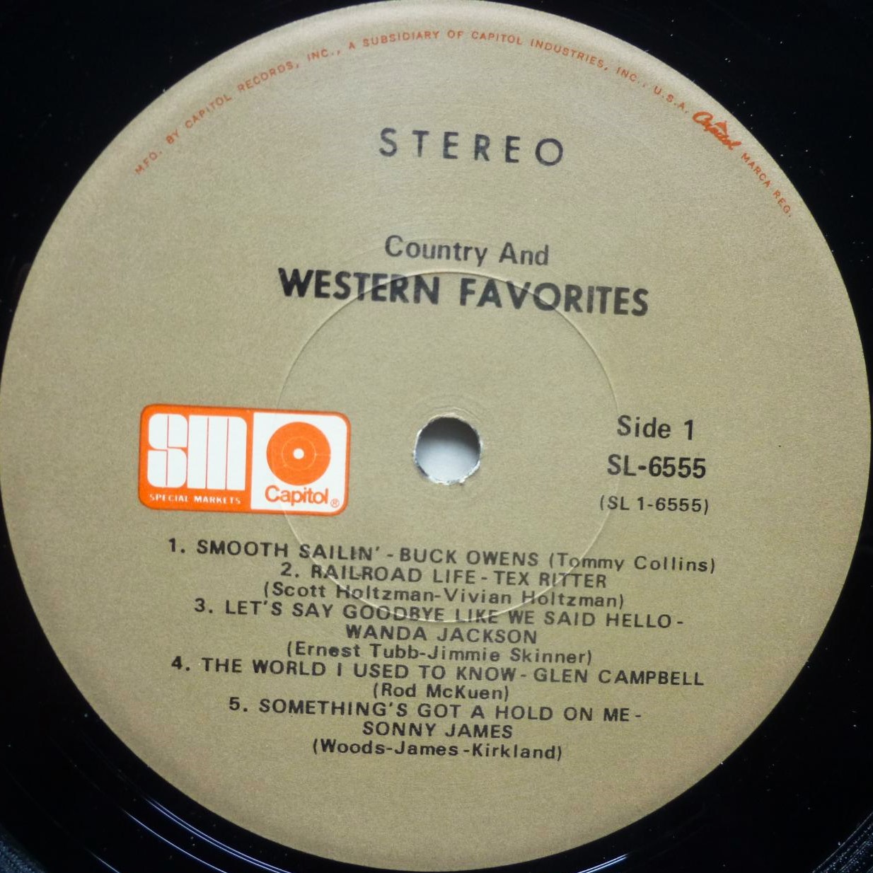 Music Country Spectacular 3LP Capitol Special Markets CP19 EX/EX 1960s 3 x 12" LPs boxed - US pressing - with Tex Ritter - Buck Owens & Johnny Cash - Image 4