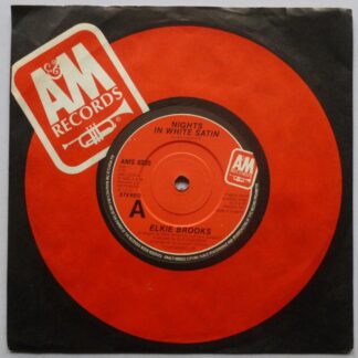 Elkie Brooks Nights In White Satin 7" A&M AMS8235 EX 1982