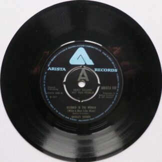 Shirley Brown Blessed Is The Woman 7" Arista ARISTA102 EX  1977 demo - there are initials on side two label