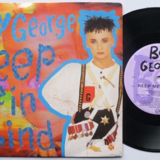 Boy George Keep Me In Mind 7" Virgin BOY101 EX/EX- 1987 picture sleeve