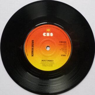 Norman Brown Mickey's Monkey 7" CBS SCBS4026 EX  1976