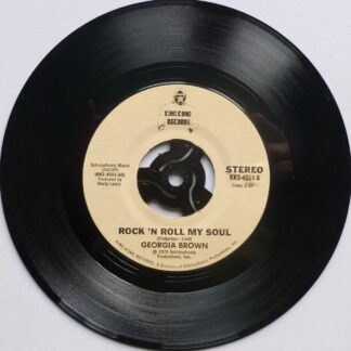 Georgia Brown Rock N Roll My Soul 7" King Kong KKS4501 EX 1975 US pressing