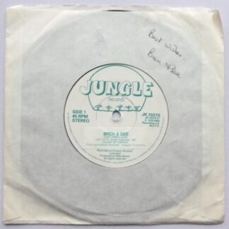 Bren & Dee Easy Kinda Love 7" Jungle JR7037S EX 1979 in plain white sleeve which is signed by Bren & Dee