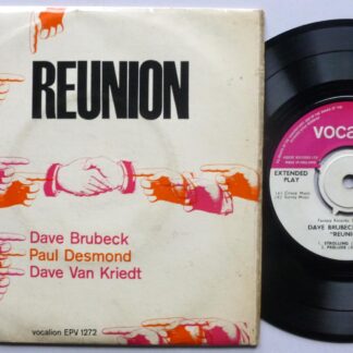 Dave Brubeck Quartet Reunion EP Vocalion EPV1272 VG/VG 1950s 7" EP in picture sleeve