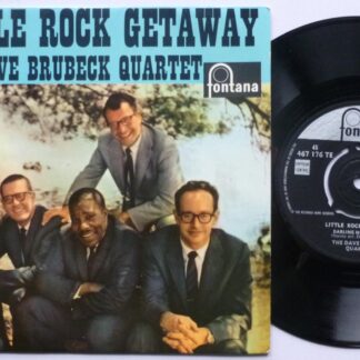Dave Brubeck Quartet Little Rock Getaway EP Fontana TFE17306 EX/EX 1960 7" EP in picture sleeve
