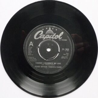 Peabo Bryson & Roberta Flack Tonight I Celebrate My Love 7" Capitol CL302 EX 1983
