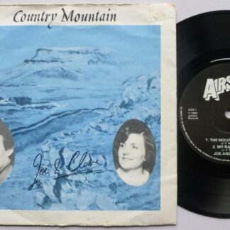Joe & Clare Country Mountain EP Airship AP425 EX/VG 1982 7" EP in picture sleeve - Joe Boylan & Clare James