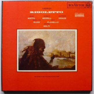 Georg Solti Verdi Rigoletto 2LP RCA Red Seal SER5516-7 EX/EX 1971 double LP boxed with booklet