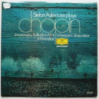 Stefan Ashkenaze Chopin LP Deutsch Grammophon 2538078 EX/VG 1972