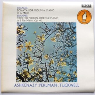 Vladimir Ashkenazy Franck LP Decca SXL6408 EX/EX 1976 narrow band