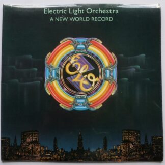 ELO A New World Record LP Jet JETLP200 EX/EX 1976 with inner