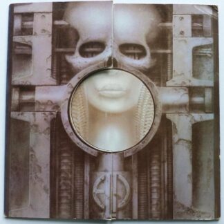 Emerson Lake & Palmer Brain Salad Sugery LP Manticore K53501 EX/EX 1973 with poster