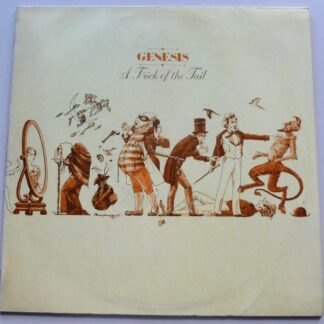 Genesis A Trick Of The Tail LP Charisma 6369974 EX/EX 1976 made in Portugal - with inner - label is poorly printed and looks like it is not central but it is
