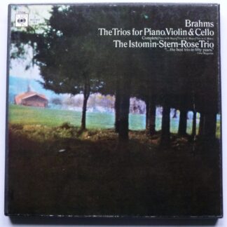 Istomin Stern Rose Trio Brahms The Trios For Piano Violin & Cello 2LP CBS SBRG77210 EX/VG+ 1967 2 x 12" LPs boxed with insert