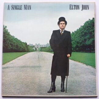 Elton John A Single Man LP Rocket TRAIN1 EX/EX 1979 with inner