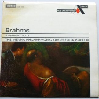 Rafael Kubelik Brahms Symphony No 2 LP Ace Of Diamonds SDD118 EX/EX 1965 there is handwritten number on rear of sleeve