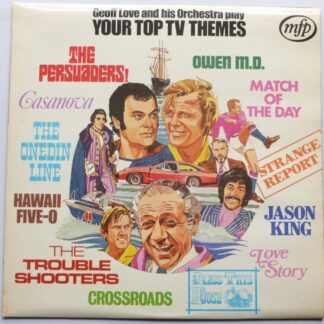 Geoff Love Your Top TV Themes LP Music For Pleasure MFP5272 EX/EX 1972