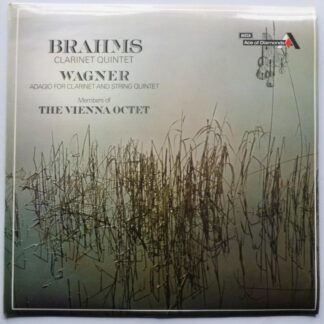 Vienna Octet Brahms Wagner LP Ace Of Diamonds SDD249 EX/EX 1960s there is handwritten name on rear of sleeve