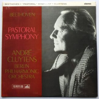Andre Cluytens Beethoven Pastoral Symphony No 6 LP HMV ASD433 EX/VG 1960s red semi circle label
