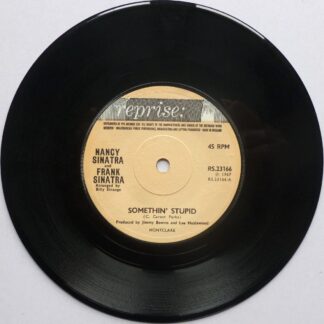 Frank & Nancy Sinatra Somethin' Stupid 7" Reprise RS23166 EX 1967 b-side by Frank Sinatra