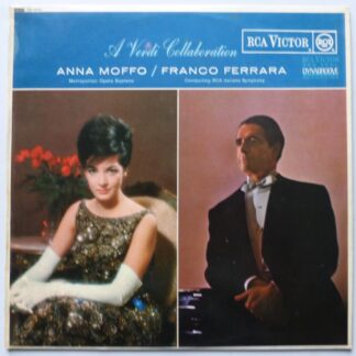 Anna Moffo A Verdi Collaboration LP RCA Victor SB6664 EX/VG 1966