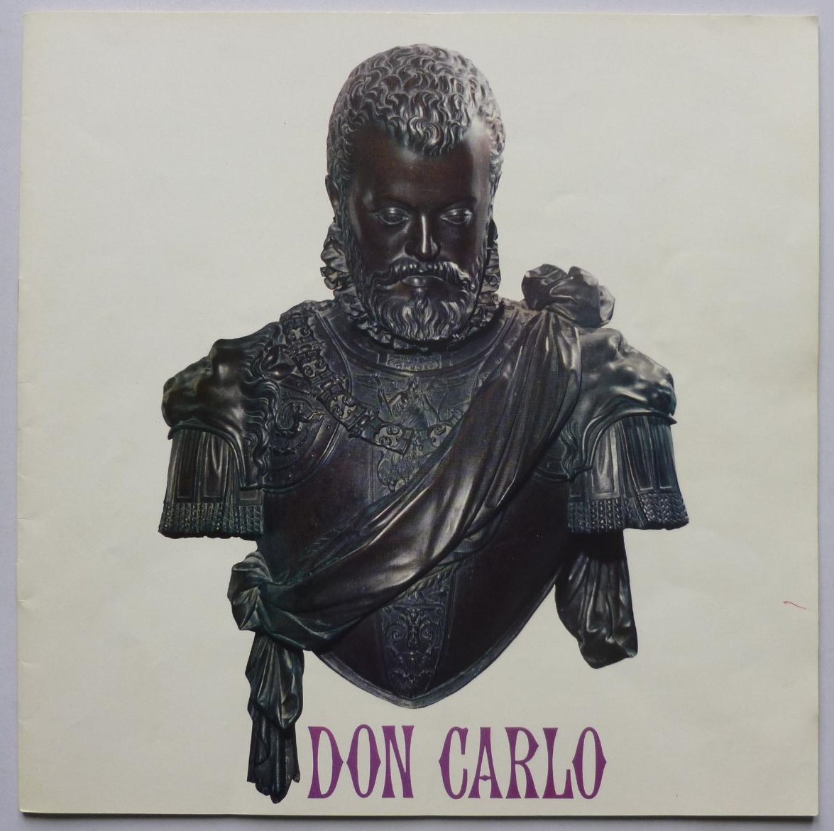 Georg Solti Verdi Don Carlo 4LP Decca SET305-8 EX+/VG+ 1965 4 x 12" LPs boxed with booklet - box has light wear at bottom right corner - Image 3