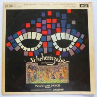 Ansermet Rimsky Korsakov Scheherazade WBG ED1 LP Decca SXL2268 EX-/VG 1961 WBG ED1 - lovely crisp sound