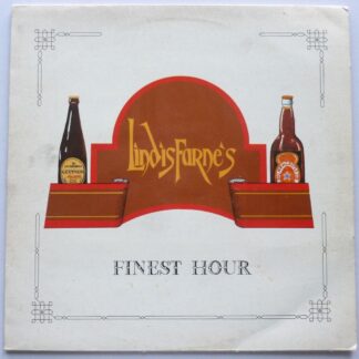 Lindisfarne Lindisfarne's Finest Hour LP Charisma CAS1108 EX/VG+ 1975 mad hatter label