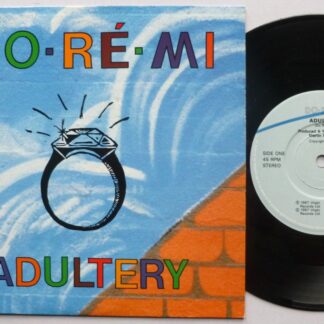 Do Re Mi Adultery 7" Virgin VS1005 EX/EX 1987 picture sleeve