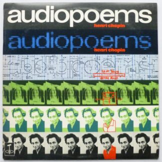 Henri Chopin Audiopoems LP Tangent TGS106 EX/EX 1971 vinyl is near mint