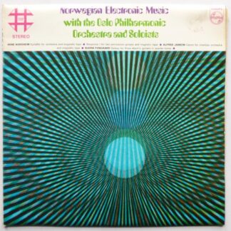 Bjorn Fongaard Norweigian Electronic Music LP Philips 4FE8002 EX/EX 1968