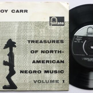 Leroy Carr Treasures Of North American Negro Music Volume 1 EP Fontana TFE17051 VG+/VG 1958 gatefold sleeve